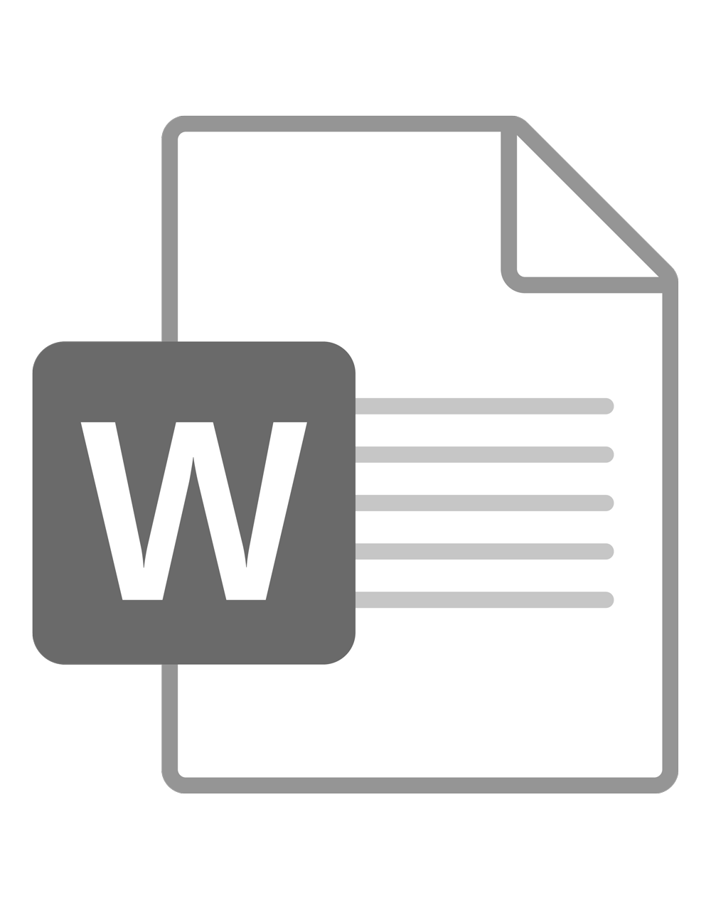word document icon
