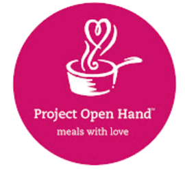 Project open hand circular logo