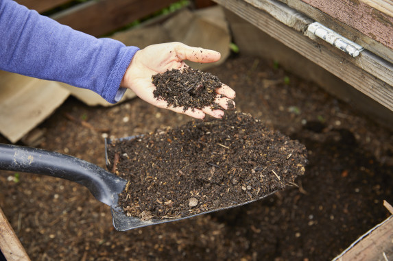 make compost at LEAF