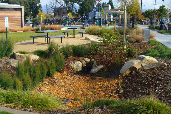 Emeryville park and its landscape