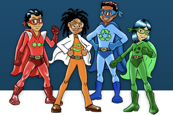 4Rs Action Heros